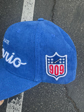 Load image into Gallery viewer, MKSK8 (BLUE x ONTARIO) "SNAP-BACK"  "CORDUROY " LOGO HAT
