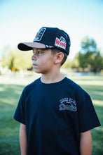 Load image into Gallery viewer, (MAKE SKATE YOUTH "T-SHIRT" - ("SMILE NOW CRY LATER") BLACK
