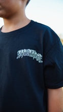 Load image into Gallery viewer, (MAKE SKATE YOUTH "T-SHIRT" - ("OLDE ENGLISH DRIP") BLACK
