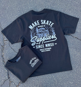 MKSK8 "HAUNTED SKATE MANSION"  T-SHIRT