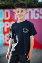 Load image into Gallery viewer, MAKE SKATE YOUTH "T-SHIRT" - (DRAGON) BLACK
