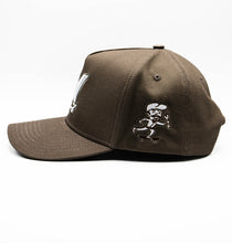 Load image into Gallery viewer, MKSK8 (TAUPE) "A-FRAME"  "M" LOGO HAT

